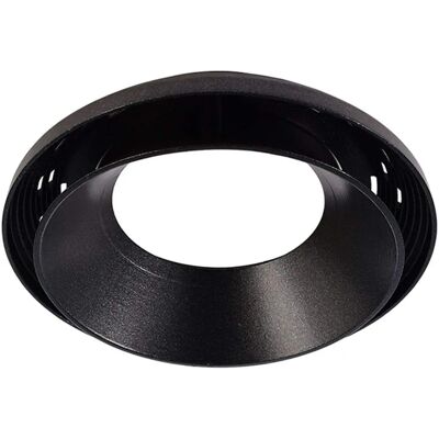 Deko-Light Zwarte reflector-ring voor Uni II Max - Lichtaccessoire Deko-Light Zwarte reflector-ring voor Uni II Max - Lichtaccessoire