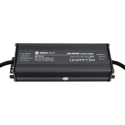 Deko-Light Netzteil - 12V DC 75W IP67 - Für Außen Deko-Light Netzteil - 12V DC 75W IP67 - Für Außen