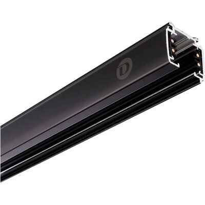 Deko-Light D Line Power Track - 2m, Schwarz - Lichtschienensystem Deko-Light D Line Power Track - 2m, Schwarz - Lichtschienensystem
