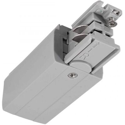 Deko-Light 710013 Power Track End Connector - Rechts, Silber Deko-Light 710013 Power Track End Connector - Rechts, Silber