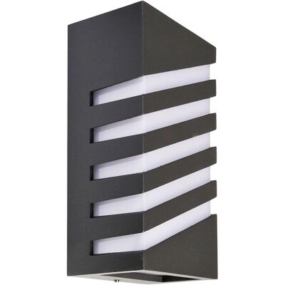 Deko Light Grumium Wandlampe - IP54, 10W, 3000/4000K, Grau Deko Light Grumium Wandlampe - IP54, 10W, 3000/4000K, Grau