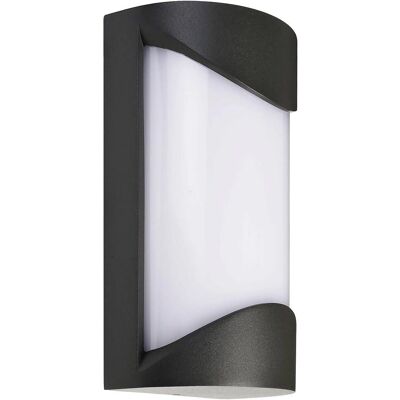 Light Impressions Wandleuchte - Dunkelgrau - LED - 10W - 3000K - 730lm - IP54 Light Impressions Wandleuchte - Dunkelgrau - LED - 10W - 3000K - 730lm - IP54