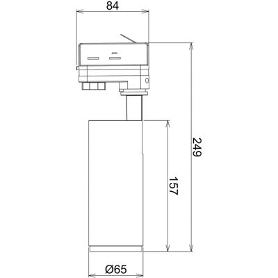 Deko-Light Lucea 10 Power Track Lampe - Schienenstrahler Deko-Light Lucea 10 Power Track Lampe - Schienenstrahler