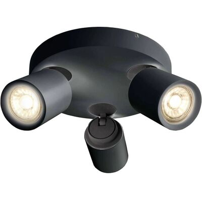 Deko-Light Roa III Deckenleuchte - Verstellbar, Schwarz, GU10 Deko-Light Roa III Deckenleuchte - Verstellbar, Schwarz, GU10