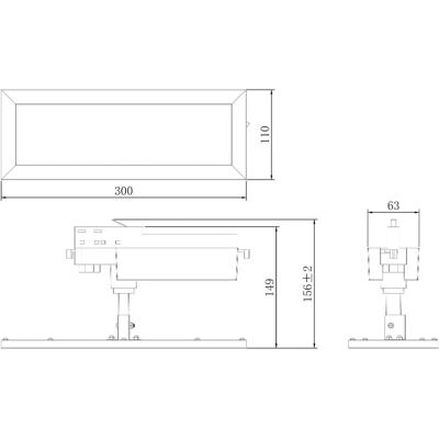 Deko-Light 20W Schienenstrahler - Verstellbar, 110° - Weiß Deko-Light 20W Schienenstrahler - Verstellbar, 110° - Weiß