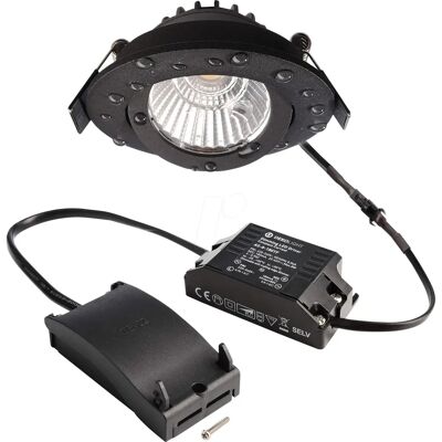 Deko-Light Dione IP LED Downlight - Adjustable, Black, 8.5W Deko-Light Dione IP LED Downlight - Adjustable, Black, 8.5W