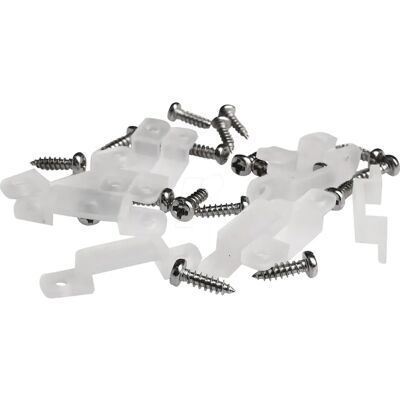 DEKO-LIGHT 930802 - Silicone Clips for 24V COB RGB/RGBW Sauna Stripe DEKO-LIGHT 930802 - Silicone Clips for 24V COB RGB/RGBW Sauna Stripe