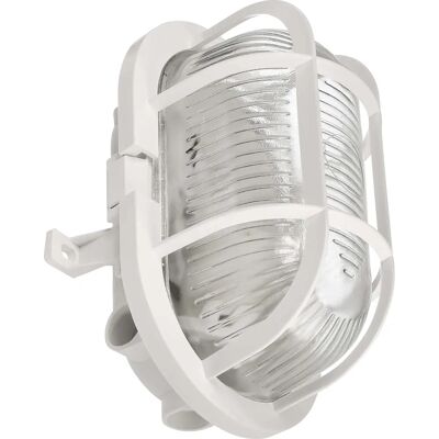 Deko Light Retro Ceiling and Wall Light - E27 Max 60W, White Deko Light Retro Ceiling and Wall Light - E27 Max 60W, White