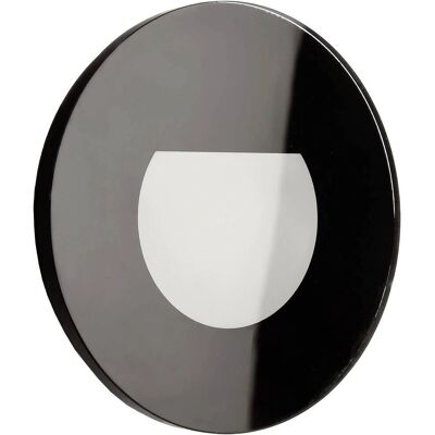Deko-Light Glas-Abdeckung - Schwarz - Rund - IP20 Deko-Light Glas-Abdeckung - Schwarz - Rund - IP20