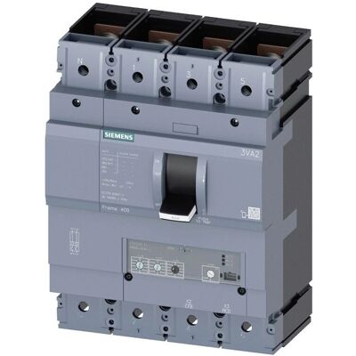 Interruptor Siemens 3VA2 400A 4 polos - IP40 Interruptor Siemens 3VA2 400A 4 polos - IP40