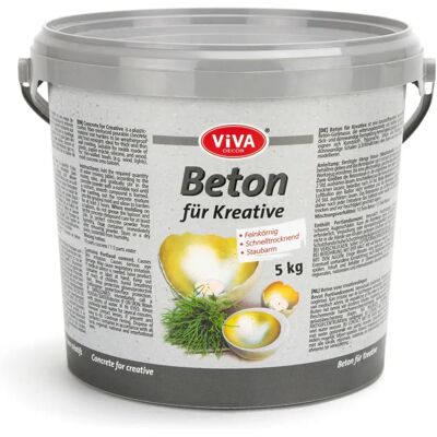 Viva Decor Grey Modeling Material - 5kg - Concrete for Creatives - CCH-78666 Viva Decor Grey Modeling Material - 5kg - Concrete for Creatives - CCH-78666