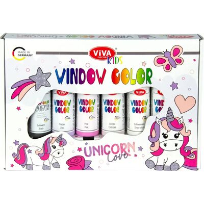 buttinette Window Color Unicorn Love - Multicolor Fensterfarbe-Set buttinette Window Color Unicorn Love - Multicolor Fensterfarbe-Set