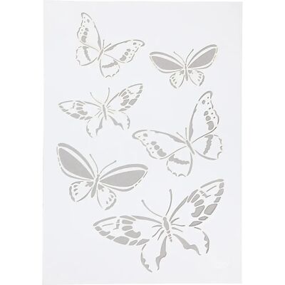 Viva Decor - CCH-26973 - Weiße Plastik-Silhouette - Stencil Viva Decor - CCH-26973 - Weiße Plastik-Silhouette - Stencil
