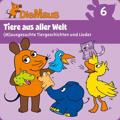 VARIOUS - Die Sendung mit der Maus CD 6: Tiere aus aller Welt - Gebrauchtes Spiel - 48 Min - Musik CD VARIOUS - Die Sendung mit der Maus CD 6: Tiere aus aller Welt - Gebrauchtes Spiel - 48 Min - Musik CD