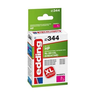 Edding EDD-344 Magenta Tintenpatrone - Tintenpatrone Edding EDD-344 Magenta Tintenpatrone - Tintenpatrone