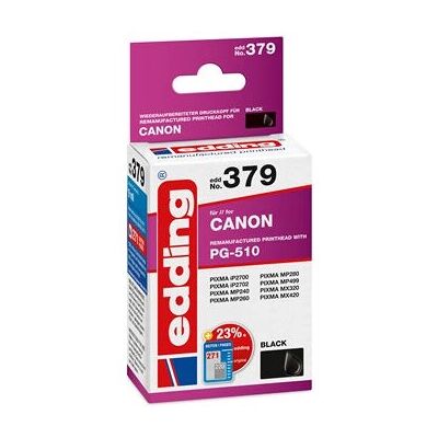 edding EDD-379 Tintasprinter - Fekete - Kompatibilis Canon PG-510 edding EDD-379 Tintasprinter - Fekete - Kompatibilis Canon PG-510