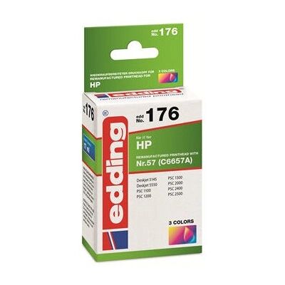 Edding EDD-176 inktcartridge - Cyaan, Magenta, Geel - inktcartridge Edding EDD-176 inktcartridge - Cyaan, Magenta, Geel - inktcartridge