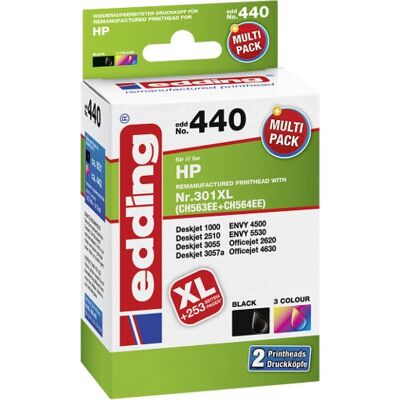 Edding EDD-440 Tintaszer - Fekete - Kompatibilis HP 301XL Edding EDD-440 Tintaszer - Fekete - Kompatibilis HP 301XL