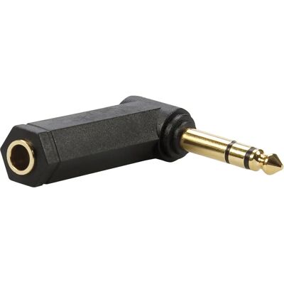 Reloop Ergonomiadapter - 6,3mm Klinke 90° - Kopfhörerkabel Reloop Ergonomiadapter - 6,3mm Klinke 90° - Kopfhörerkabel