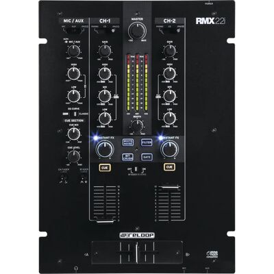 DJ Míchadlo Reloop RMX-22i - 2+1 Kanál Digitálních Efektů DJ Míchadlo Reloop RMX-22i - 2+1 Kanál Digitálních Efektů