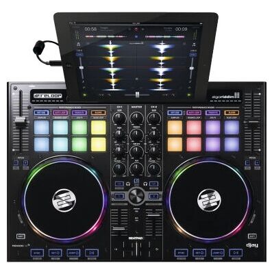Contrôleur DJ Reloop Beatpad 2 avec Pads Tactiles - Type DJ - Publicité Contrôleur DJ Reloop Beatpad 2 avec Pads Tactiles - Type DJ - Publicité