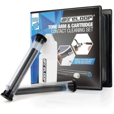Set di pulizia contatti Reloop per giradischi - Kit professionale Set di pulizia contatti Reloop per giradischi - Kit professionale