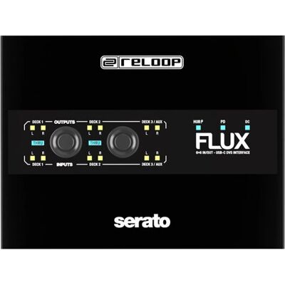 Reloop Flux 3.0 DVS interfész - Serato DJ Pro - USB-C Reloop Flux 3.0 DVS interfész - Serato DJ Pro - USB-C