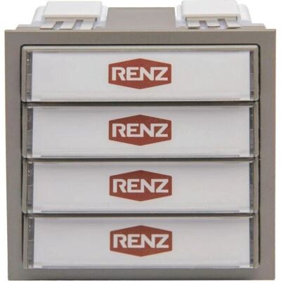 Renz - 97-9-85274.7039 - Gris - Intercom - Publicité Renz - 97-9-85274.7039 - Gris - Intercom - Publicité