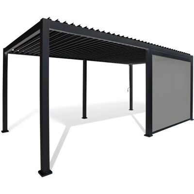 Best Cadiz Anthrazit Seitenrollo - 400cm Breite Best Cadiz Anthrazit Seitenrollo - 400cm Breite