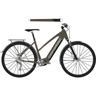 Corratec - E-Power MTC Elite 12S SE 3.0 - Trapez - MetallicBraun/Silber - Electric bike Corratec - E-Power MTC Elite 12S SE 3.0 - Trapez - MetallicBraun/Silber - Electric bike