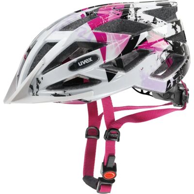 Casque Uvex Air Wing Rose-Blanc avec Ventilation Casque Uvex Air Wing Rose-Blanc avec Ventilation