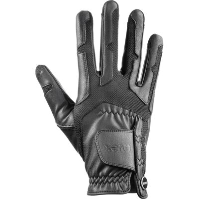 Gants d'équitation Multisize Ventraxion - Noir Gants d'équitation Multisize Ventraxion - Noir