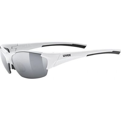 uvex Blaze III - vit svart/litemirror silver uvex Blaze III - vit svart/litemirror silver