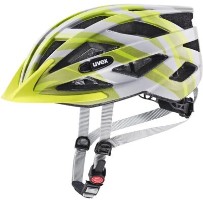 Uvex Air Wing CC Grijs/Limoen Mat 56-60 - Fietshelm Uvex Air Wing CC Grijs/Limoen Mat 56-60 - Fietshelm