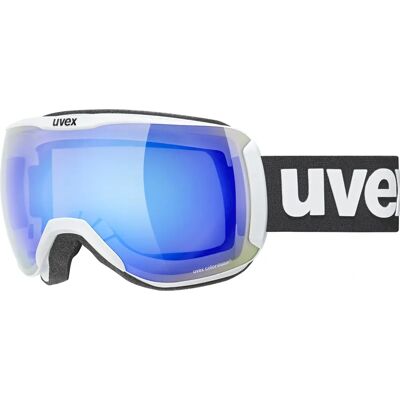 Uvex White Downhill 2100 CV Sport Goggles - Ski & Snowboard Uvex White Downhill 2100 CV Sport Goggles - Ski & Snowboard