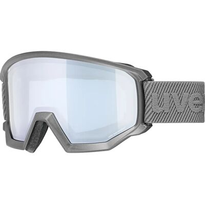 Uvex Athletic FM - Grey Impact-Resistant Ski Goggles - Winter Sport Equipment Uvex Athletic FM - Grey Impact-Resistant Ski Goggles - Winter Sport Equipment