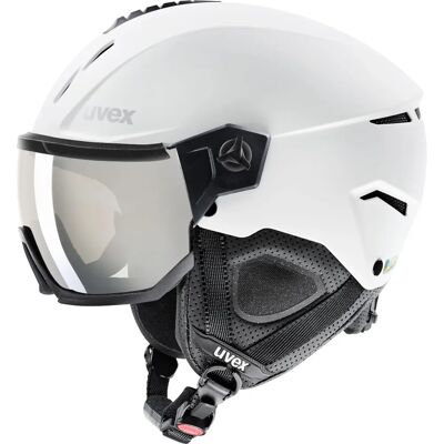 Casque Uvex Instinct Visor - Blanc-Noir mat Casque Uvex Instinct Visor - Blanc-Noir mat