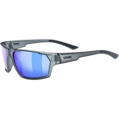 uvex Sportstyle 233 P Lunettes de sport - fumée mate/miroir bleu uvex Sportstyle 233 P Lunettes de sport - fumée mate/miroir bleu