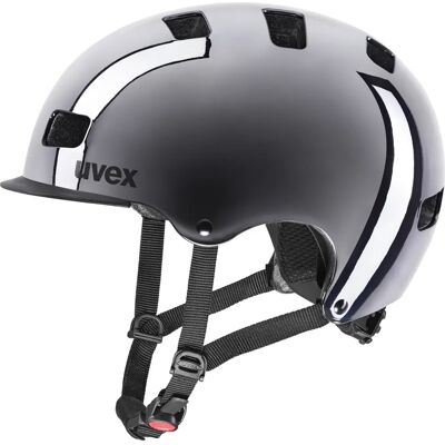 Casque Uvex - HLMT 5 Bike Pro Gunmetal Chrome - Casque urbain pour adultes Casque Uvex - HLMT 5 Bike Pro Gunmetal Chrome - Casque urbain pour adultes