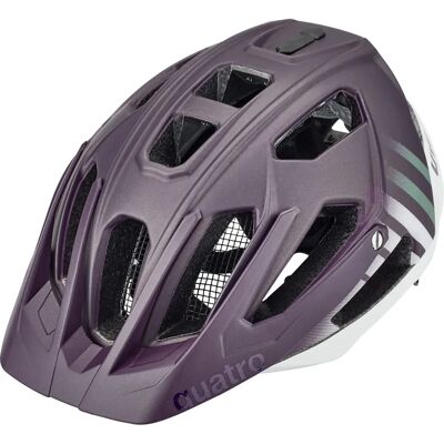 Casco MTB Uvex Quatro CC - Viola - Taglia 52/57 Casco MTB Uvex Quatro CC - Viola - Taglia 52/57