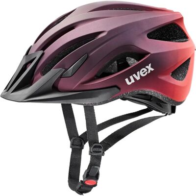 UVEX Viva 3 Lila/Blutorange - Unisex Fahrradhelm UVEX Viva 3 Lila/Blutorange - Unisex Fahrradhelm