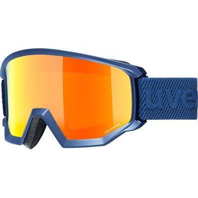 Gogle narciarskie Uvex Navy Mat / Orange-Green - Snowboardowe gogle Gogle narciarskie Uvex Navy Mat / Orange-Green - Snowboardowe gogle