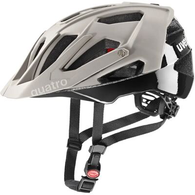 Uvex Quatro Cc Grå cykelhjälm - 52/57 - Unisex Uvex Quatro Cc Grå cykelhjälm - 52/57 - Unisex