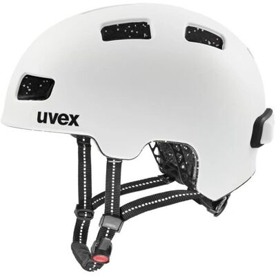 Kask rowerowy Uvex City 4 biały/Skyfall Matt - Kask miejski Kask rowerowy Uvex City 4 biały/Skyfall Matt - Kask miejski