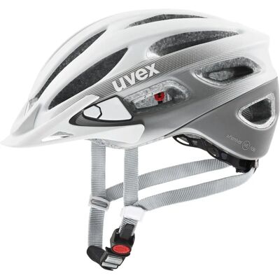 Uvex Weiß/Grau Fahrradhelm 52-55 - Unisex Uvex Weiß/Grau Fahrradhelm 52-55 - Unisex