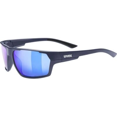 uvex Sportstyle 233 P Sports Glasses - deep space mat/mirror blue uvex Sportstyle 233 P Sports Glasses - deep space mat/mirror blue