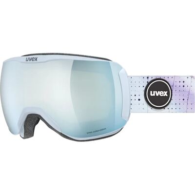 Gogle narciarskie UVEX Downhill 2100 CV - Białe/Zielone CV - Panoramiczne Gogle narciarskie UVEX Downhill 2100 CV - Białe/Zielone CV - Panoramiczne