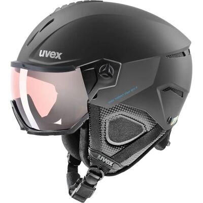 Kask Uvex Instinct Visor Pro V - Czarny matowy - 59-61 cm Kask Uvex Instinct Visor Pro V - Czarny matowy - 59-61 cm