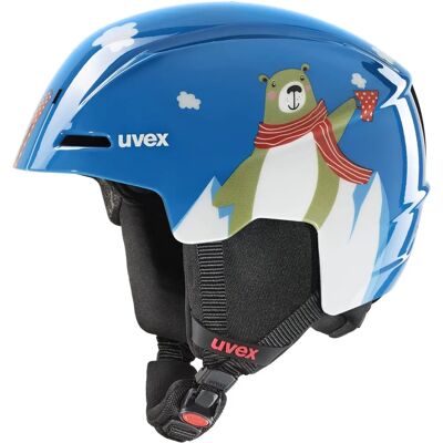 UVEX Viti Junior Blue Bear 46-50 cm Casco - Casco de esquí UVEX Viti Junior Blue Bear 46-50 cm Casco - Casco de esquí