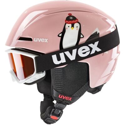 Uvex Viti Jr. Set Pink - Kinderset Helm und Goggle Uvex Viti Jr. Set Pink - Kinderset Helm und Goggle